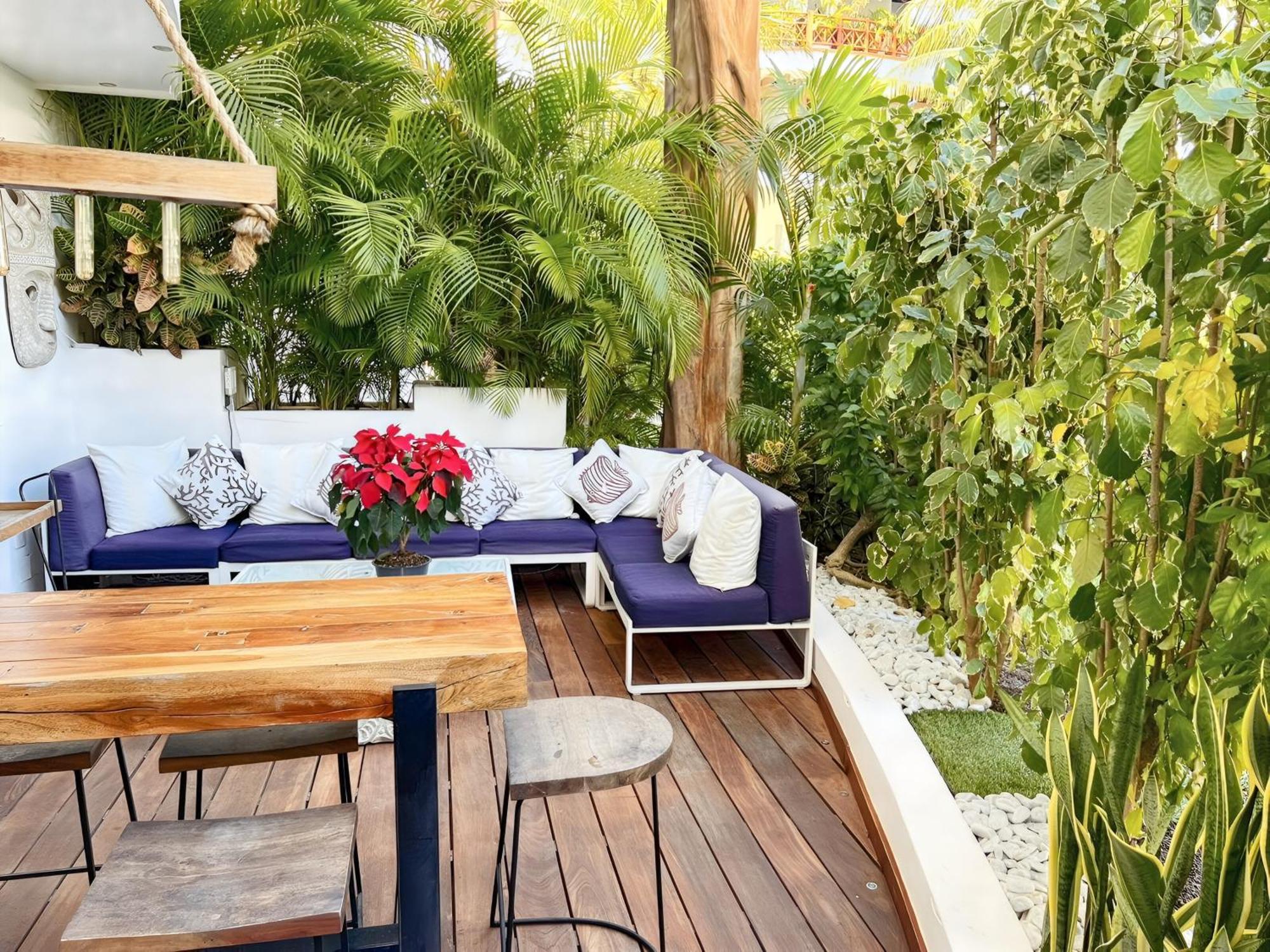 Luxury Duplex -4 Pers- 2Mn Beach&5Th Av, Pool, Gym Playa del Carmen Exterior photo
