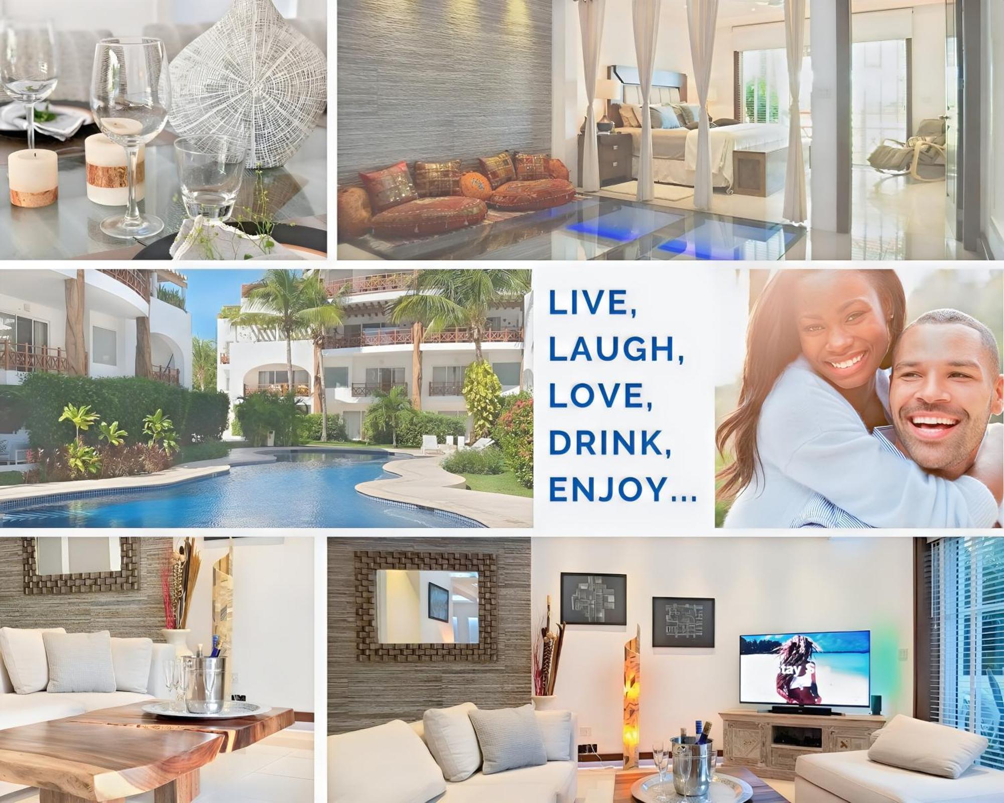 Luxury Duplex -4 Pers- 2Mn Beach&5Th Av, Pool, Gym Playa del Carmen Exterior photo