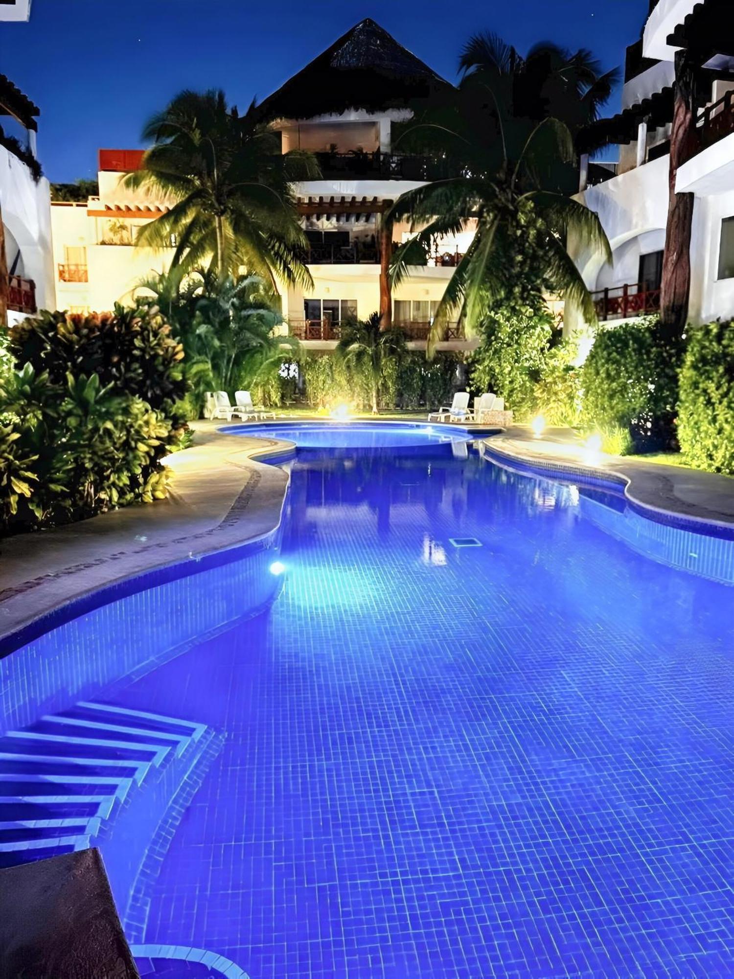 Luxury Duplex -4 Pers- 2Mn Beach&5Th Av, Pool, Gym Playa del Carmen Exterior photo